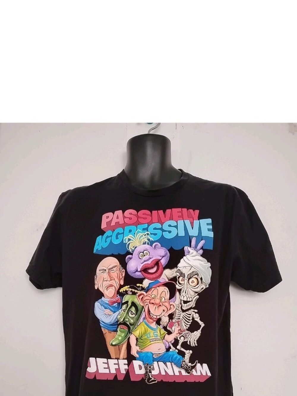 Jeff Dunham Passively Aggressive T-shirt Size L